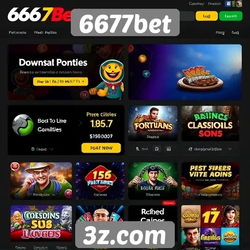 Ofertas e promoções disponíveis no 6677bet