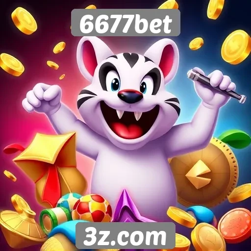 Variedade de jogos disponíveis no 6677bet